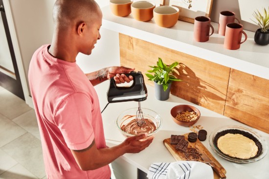 6 sebességes kézi mixer, 60W, Onyx Black - KitchenAid