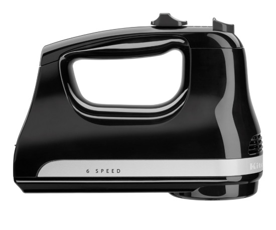 6 sebességes kézi mixer, 60W, Onyx Black - KitchenAid