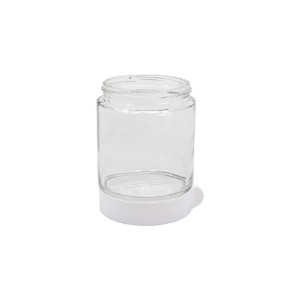 Glasslock üveg ételtároló 400 ml, Fehér