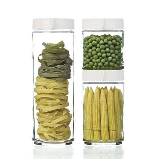 Glasslock üveg ételtároló 600 ml 