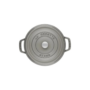 Staub cocotte fazék 18 cm/1,7 l, öntöttvasból, Graphite Grey