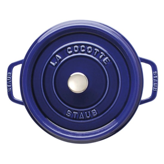 Staub - 28 cm / 6.75 literes Dark Blue- Cocotte öntöttvas fazék