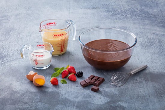 Pyrex ~ 21cm / 2 literes, "Classic" hőálló üvegtál