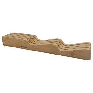 Zokura - 42,5 x 9,8 cm- es bambusz késtároló alátét