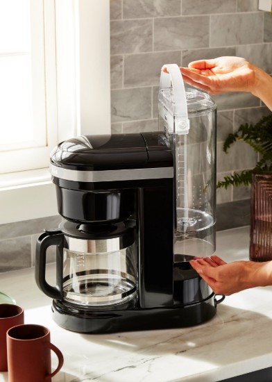 Programozható kávéfőző, 1.7L, 1100W, Onyx Black - KitchenAid