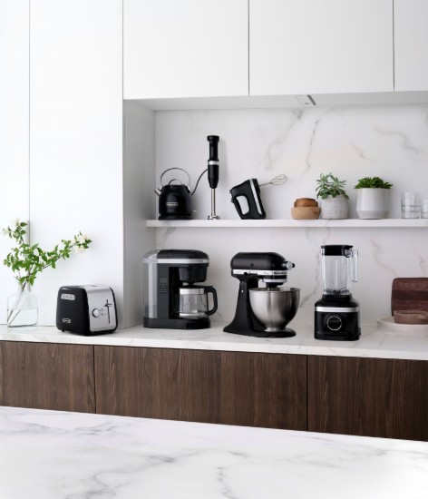 Programozható kávéfőző, 1.7L, 1100W, Onyx Black - KitchenAid