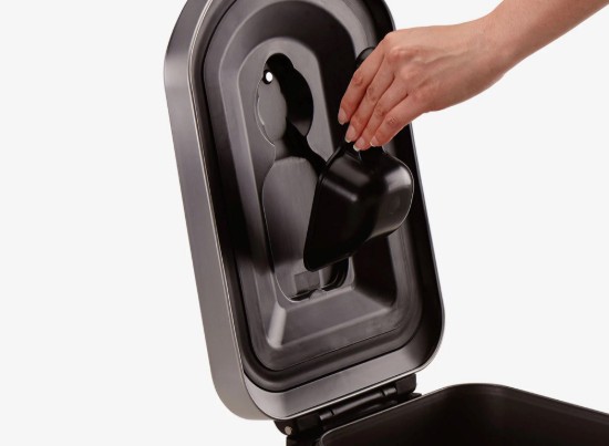 Kisállateledel edény, rozsdamentes acél, 30 L - simplehuman