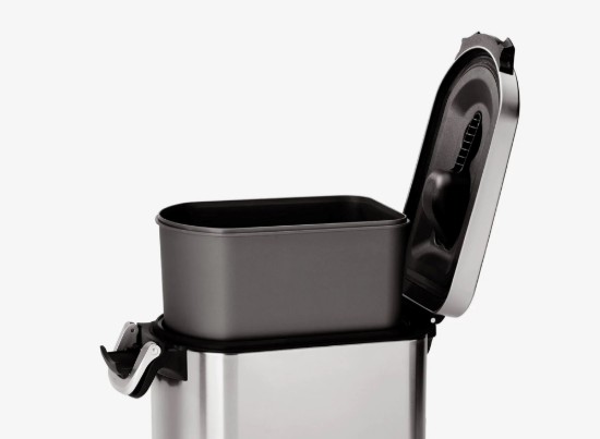 Kisállateledel edény, rozsdamentes acél, 30 L - simplehuman