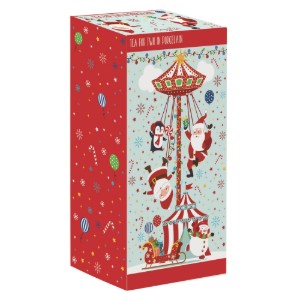 Teás adagolókészlet, porcelán, "SANTA'S CAROUSEL" - Nuova R2S márka