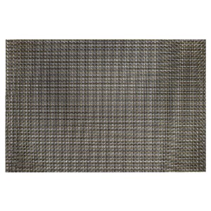 4 db asztali szőnyeg, 45 × 30 cm-es, ezüstös és arany