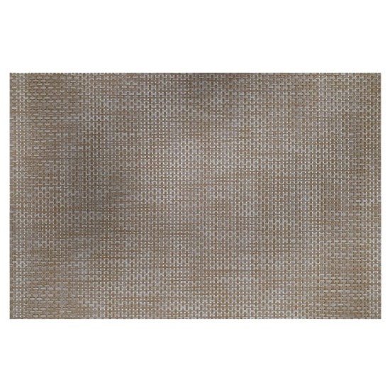 4 db asztali szőnyeg, világosbarna, 45 × 30 cm