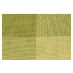 4 darabos tányéralátét készlet Zöld 45 x 30 cm