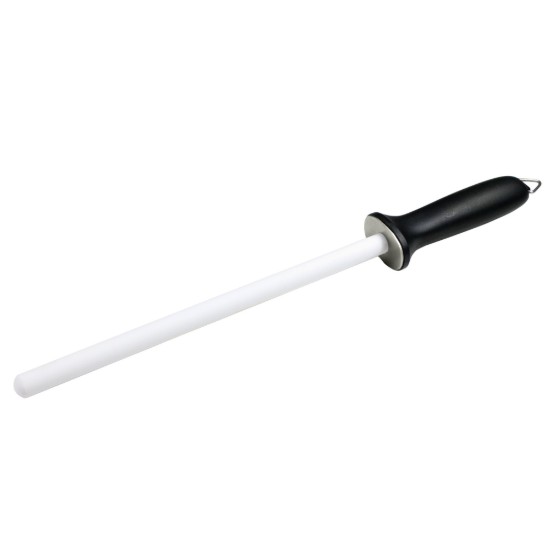 Késélező acél, 30 cm, kerámia - Zokura