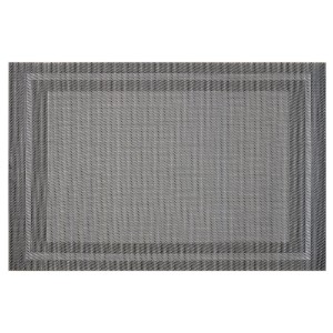 4 db asztali alátét készlet, 45 x 30 cm, szürke