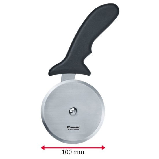 Westmark - Pizza szeletelő, rozsdamentes acél, 23 cm, "Master Line"