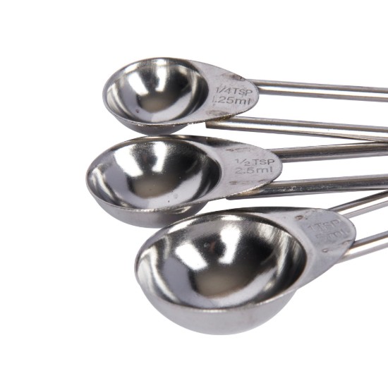 Kitchen Craft 4 darabos mérőkanál készlet, 1.25 - 15 ml