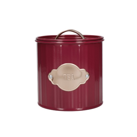 3 edény készlet teához, kávéhoz és cukorhoz, 1 liter, Burgundy - Kitchen Craft