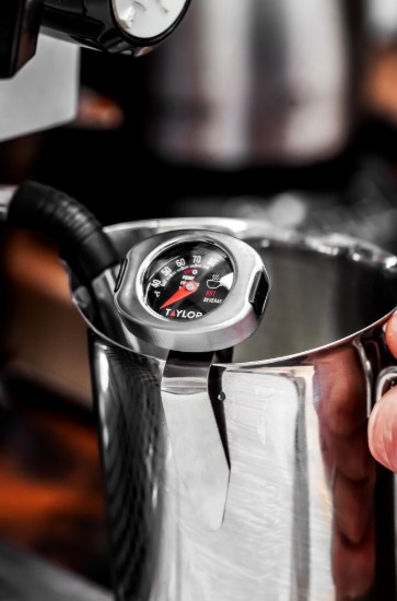 Hőmérő tejhabosításhoz, rozsdamentes acél, "Taylor Pro" - Kitchen Craft