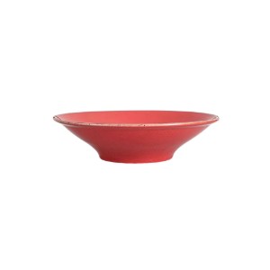 Mélytányér, porcelán, 20cm, "Seasons", Piros - Porland