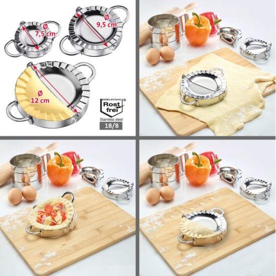 Ravioli forma, rozsdamentes acél, 7,5 cm, "Emilia" - Westmark