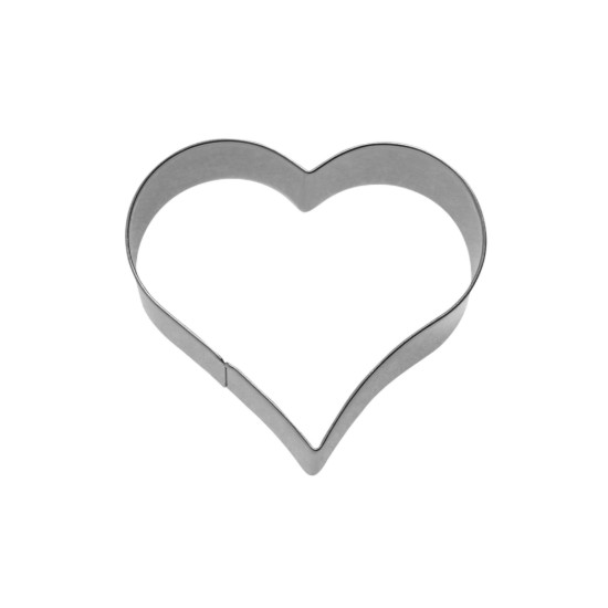 3 részes sütiszaggató készlet, 4 cm, 5 cm, 6 cm, "Heart" - Westmark