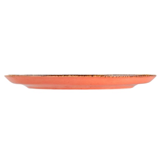 Porcelántányér, 32cm, "Seasons", Narancs - Porland