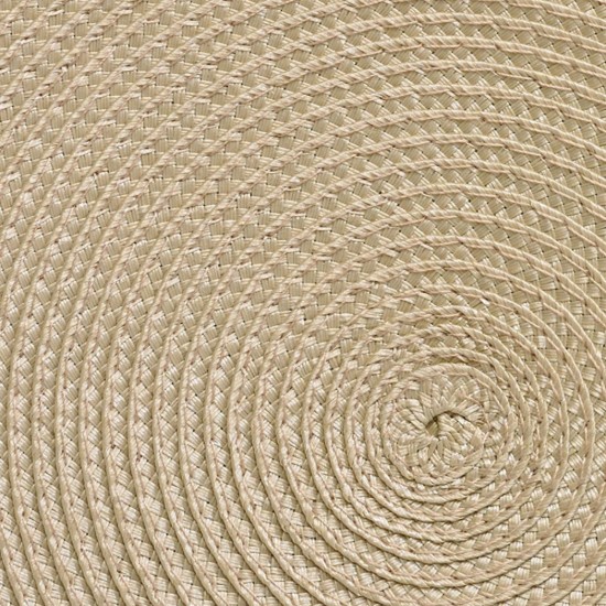 Kerek alakú asztalszőnyeg, 38 cm, "Circle", Ivory - Saleen