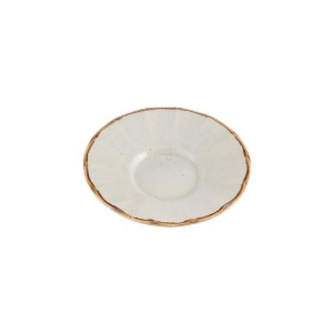 Teáscsészealj, porcelán, 12cm, "Északok", szürke - Porland