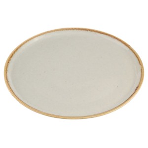 Porcelántányér, 32cm, "Seasons", szürke - Porland