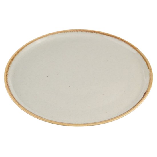 Porcelántányér, 32cm, "Seasons", szürke - Porland