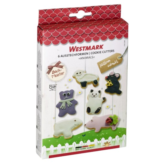 Westmark ~ 6 db.  "Állatkák"  kekszvágó készlet