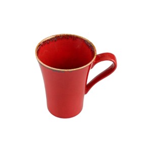 Porcelán bögre, 300 ml, "Seasons", piros - Porland
