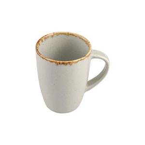 Porcelán bögre, 285 ml, szürke, "Seasons" - Porland