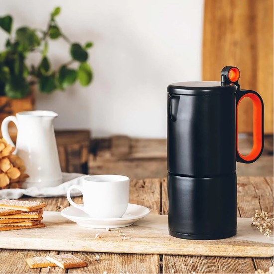 Kávéfőző, rozsdamentes acél, 425 ml, "Efficient" – BRA
