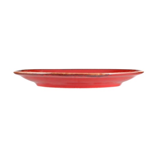 Porland - 28 cm-es piros Alumilite Seasons tányér