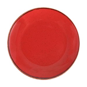 Porland - 28 cm-es piros Alumilite Seasons tányér