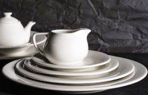 Porland Tányér 27 cm Dove Alumilite