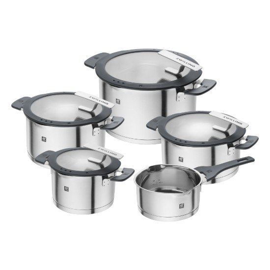9 részes edénykészlet, rozsdamentes acél, "Simplify" - Zwilling
