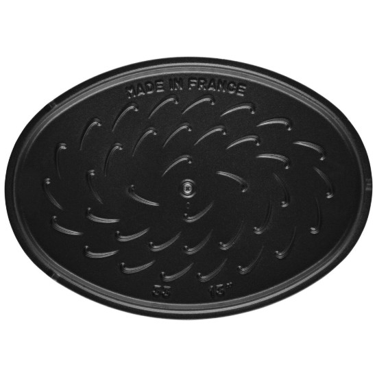 Staub - Ovális sütőedény, öntöttvas, 33cm/2,8L, "La Mer"