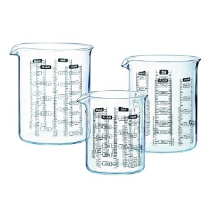 Pyrex - "Classic" Mércézett bögre, boroszilikát üveg, 750ml