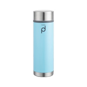 Rozsdamentes acél termosz "DrinkPod", 350 ml, Kék - Grunwerg