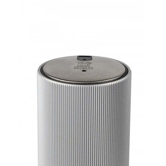 Elektromos dugóhúzó, alumínium, 21 cm, világosszürke, "Line Reverse" - Peugeot