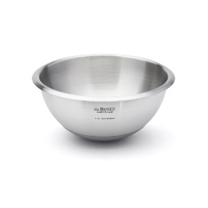 Tál szilikon talppal, rozsdamentes acél, 20cm/2.1L - de Buyer