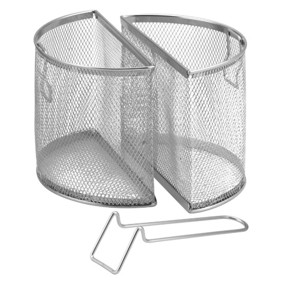 Tésztafőző edény, fedővel, rozsdamentes acél, 22cm/6L - Zokura