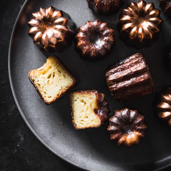  de Buyer - Canneles sütőforma, réz, 5,5 cm