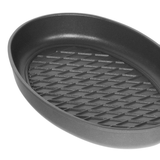 Grill serpenyő halhoz, alumínium, 35 x 24 cm - AMT Gastroguss