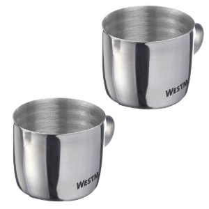 Westmark - "Brasilia" 2 db tejes kancsó, rozsdamentes acél, 30 ml