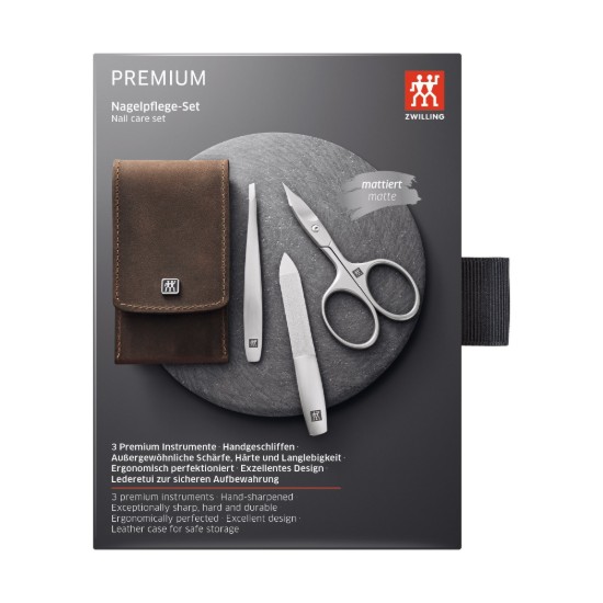 Zwilling PREMIUM Manikűr készlet, 4 darabos