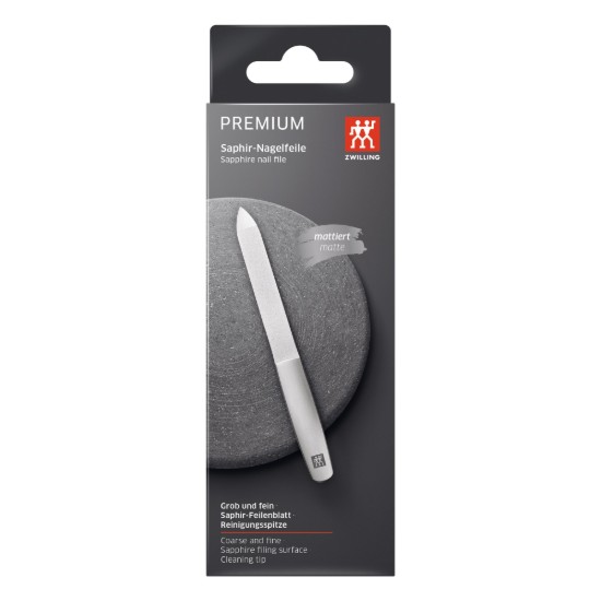 Zwilling TWINOX Körömreszelő, 130 mm, matt rozsdamentes acél