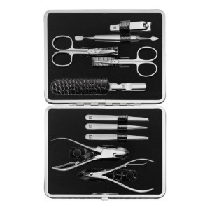 10 részes rozsdamentes készlet, fekete tok- Zwilling Classic Inox